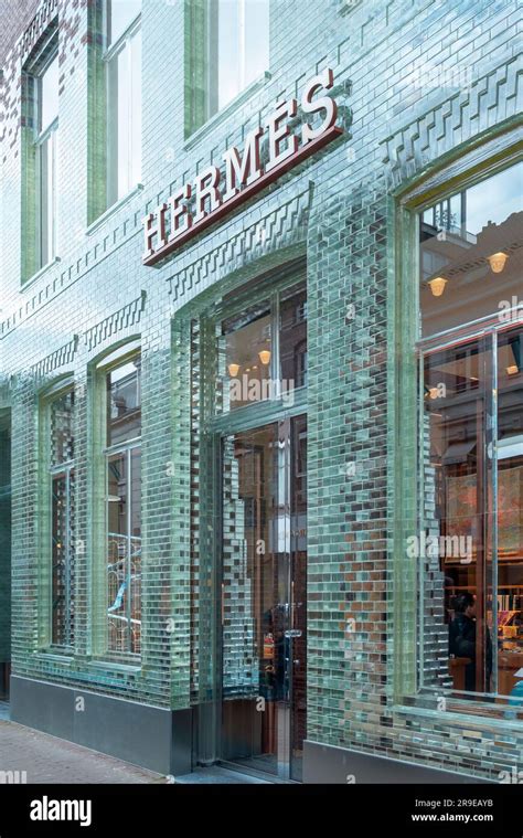 hermes store amsterdam|hermes glass brick.